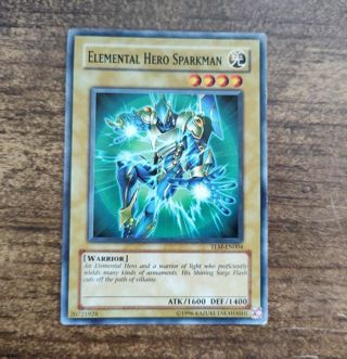 Yu-Gi-Oh Card Elemental Hero Sparkman