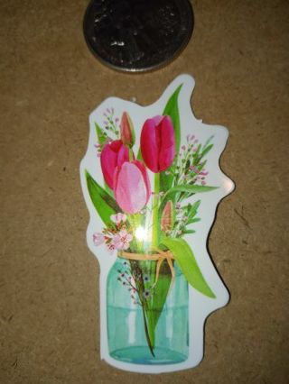 Flower Cute new vinyl sticker no refunds regular mail win 2 or more get bonus