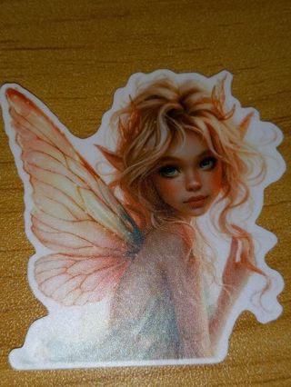 Beautiful one big self adhesive vinyl lap top sticker no refunds regular mail very nice quality