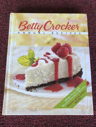 NEW BETTY CROCKER COOKBOOK ,u get 20 recipes from this book