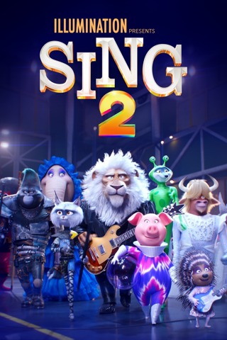 Sing 2 (HDX) (Movies Anywhere) VUDU, ITUNES, DIGITAL COPY
