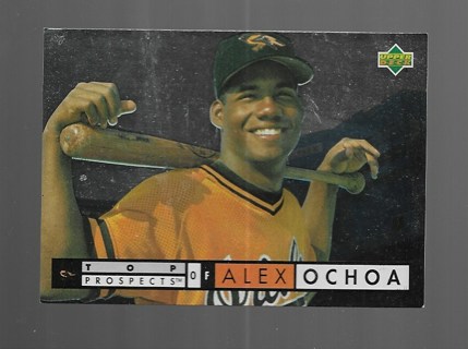 1994 UPPER DECK ALEX OCHOA ROOKIE #538