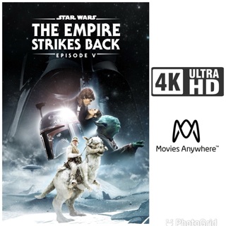 STAR WARS: THE EMPIRE STRIKES BACK 4K MOVIES ANYWHERE CODE ONLY