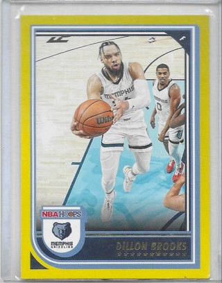 Dillon Brooks 2022-23 Hoops Yellow #135