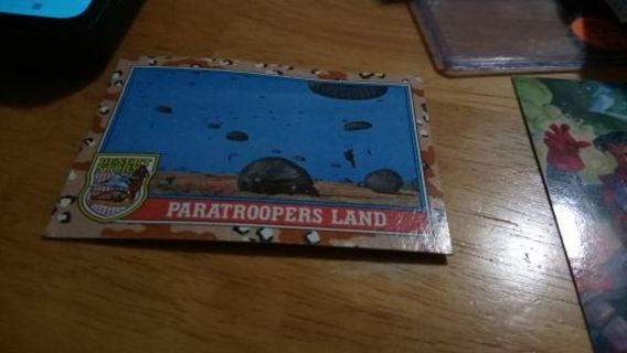 Paratroopers Land