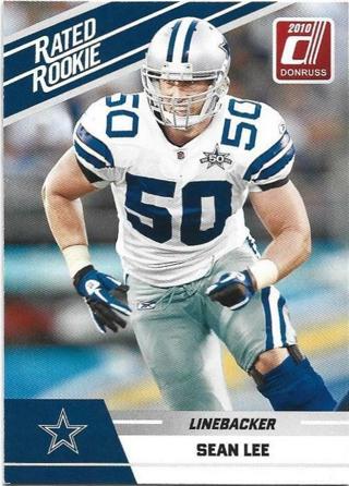 2010 DONRUSS SEAN LEE ROOKIE CARD