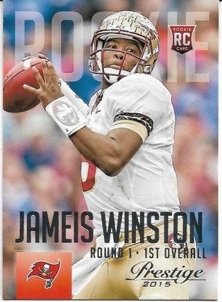 2015 PRESTIGE JAMEIS WINSTON ROOKIE CARD