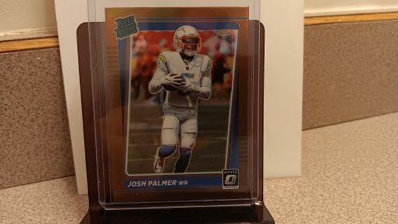 2021 DONRUSS OPTIC JOSH PALMER RATED ROOKIE BRONZE #229 LOS ANGELES CHARGERS
