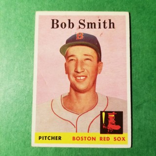 1958 - TOPPS BASEBALL CARD NO. 445 - BOB SMITH  - RED SOX