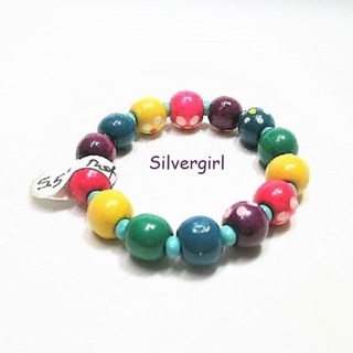 Childs Girls Kids Tweens Teen Stretch Beaded Bracelet MANY CHOICES