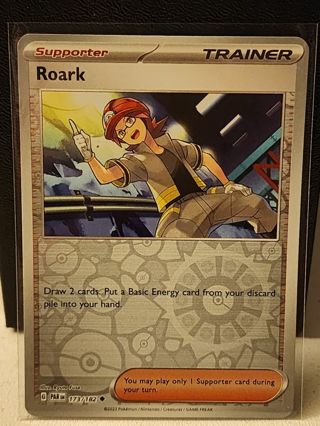 ROARK 173/182 REVERSED HOLO POKEMON CARD NM