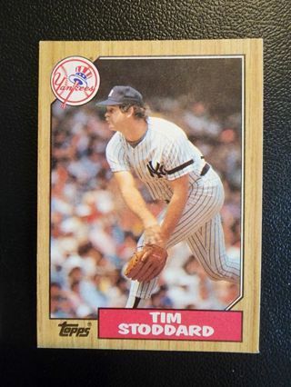 87 Topps Tim Stoddard #788