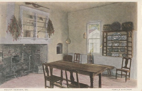 Vintage Unused Postcard: GIN: Home of George Washington, Mount Vernon