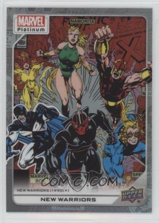 NEW WARRIORS 2023 MARVEL PLATINUM HIGH SERIES TEAM COMIC CARD