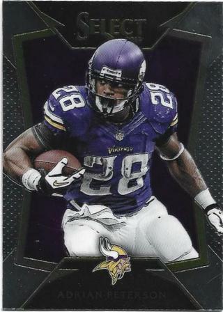 2014 SELECT ADRIAN PETERSON CARD