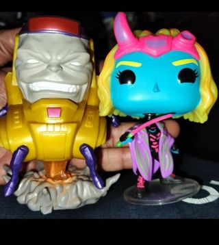 2 Marvel Figures Modok Playmation Figure and Sylvie (female Loki)Funko POP