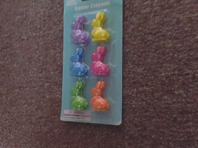 Free: NIP HAPPY EASTER EASTER CRAYONS 6 CT. & HAPPY SPRING/EASTER PENCILS 10 CT.
