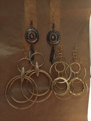 Used Costume Jewelry Earrings