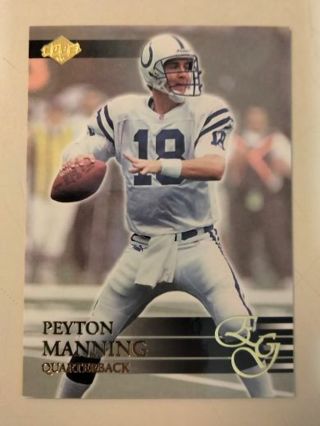 2000 Payton Manning preview card
