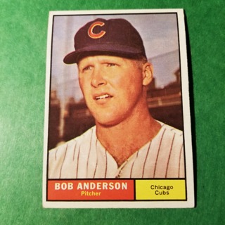 1961 - TOPPS BASEBALL CARD NO. 283 - BOB ANDERSON - CUBS