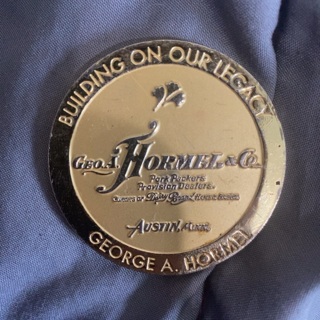 Gold hormel coin