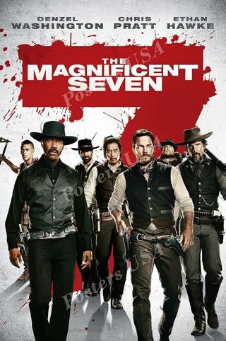 "The Magnificent Seven" SD "Vudu" Digital Movie Code