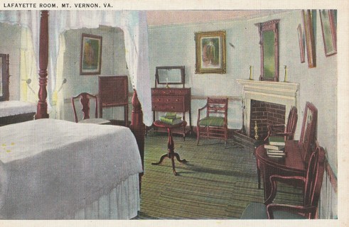 Vintage Unused Postcard: GIN: Home of George Washington, Mount Vernon