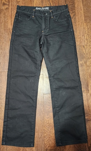 NEW - Ring of Fire - Girl's Black Jeans - size 12