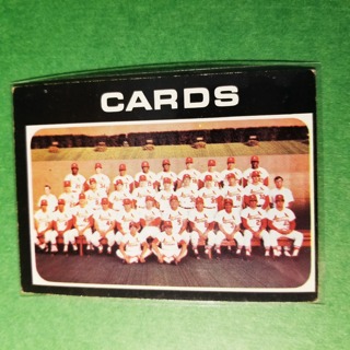 1971 Topps Vintage Baseball Card # 308 - CARDINALS TEAM - CARDINALS - EXMT/NRMT