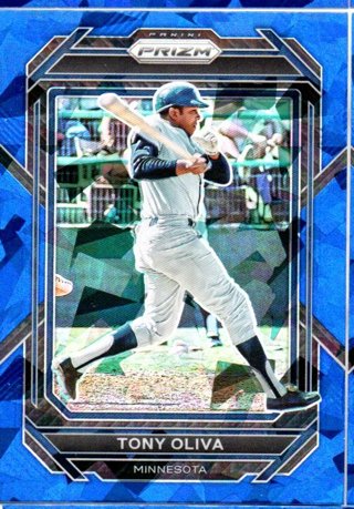 2023 Panini Prizm Tony Oliva Blue Ice