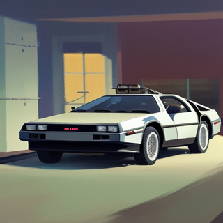 Listia Digital Collectible: DeLorean