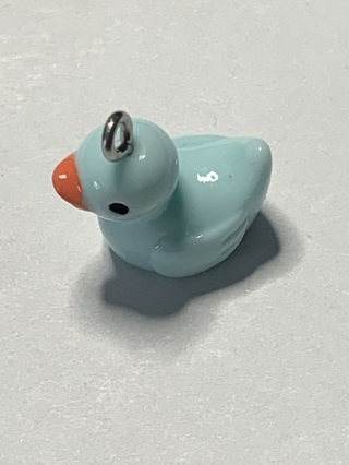♥BABY DUCK CHARM~#4~BABY BLUE~FREE SHIPPING♥