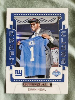 2022 Panini Rookies & Stars Draft Class Evan Neal