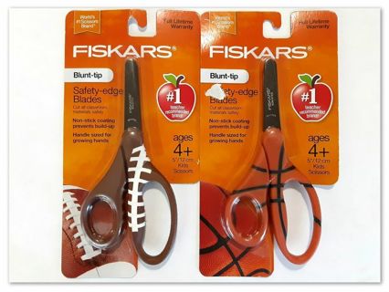 2 Fiskars Blunt-tip Kids Scissors