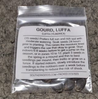 13 Luffa Gourd Seeds