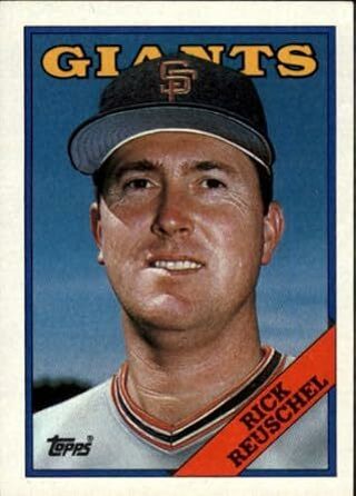 Rick Reuschel 1988 Topps San Francisco Giants