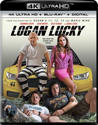 Logan Lucky (Digital 4K UHD Download Code Only) *Daniel Craig* *Adam Driver* *Steven Soderbergh*