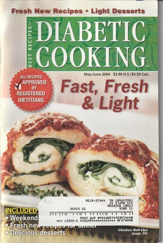 Soft Covered Cookbook: Diabetic Cooking: May/June 2004