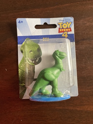 Disney Pixar Toy Story Rex  2.5" Mini Figure Mattel Toy
