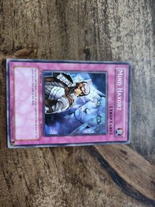 Yu-Gi-Oh Card Mind Haxorz 1st Edition