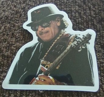 Santana band sticker laptop computer Xbox One PS4 toolbox hard hat toolbox guitar suitcase