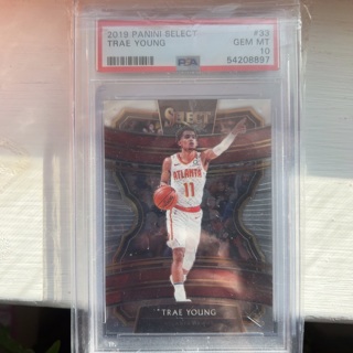 2019 Trae Young, Panini Select #33, PSA 10