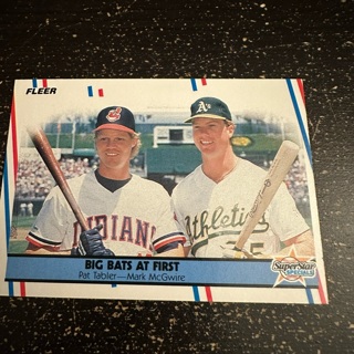 Mark McGwire, pat tabler