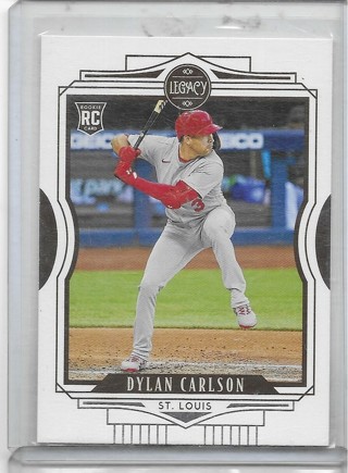 Dylan Carlson 2021 Chronicles Classics #10 Rookie Card