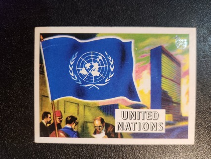 2013 Topps Flags of the World - United Nations 1956 - Card # 8