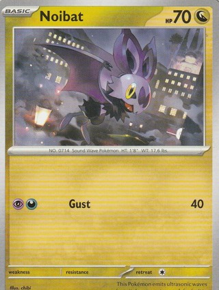 Pokemon Card: NOIBAT