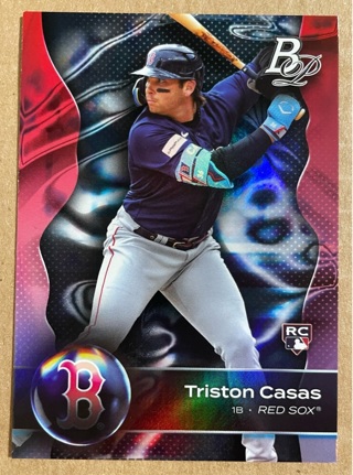 Triston Casas Rookie Baseball Card