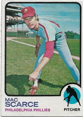 1973 TOPPS MAC SCARCE CARD