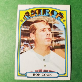  1972 - TOPPS BASEBALL CARD NO. 339 - RON COOK - ASTROS