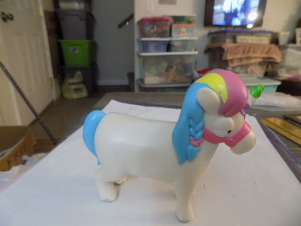 4 1/2 x 4 unicorn rainbow Pegasus figure